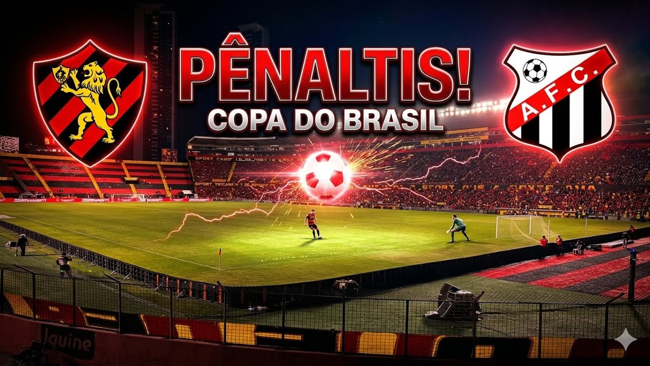 SPORT X ANÁPOLIS NOS PÊNALTIS! DECISÃO NA COPA DO BRASIL