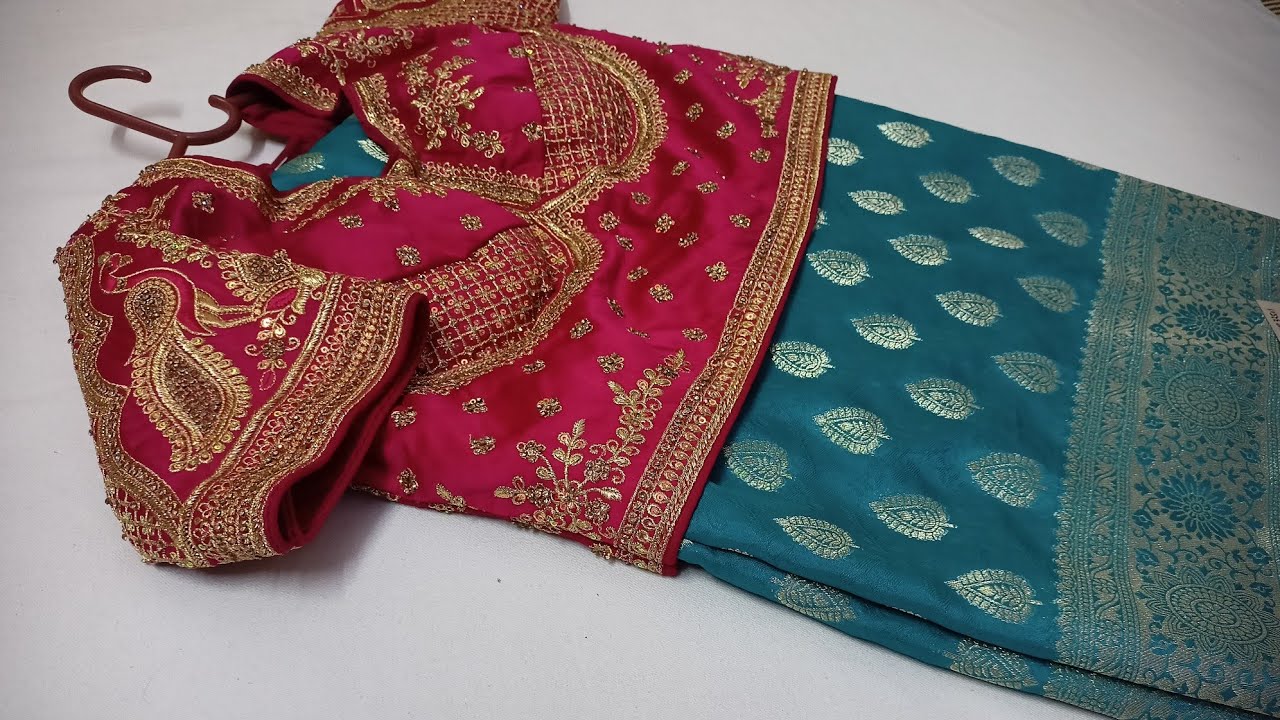 Latest Wedding Saree Collection 🔥 fancy saree, designer blouse saree 
