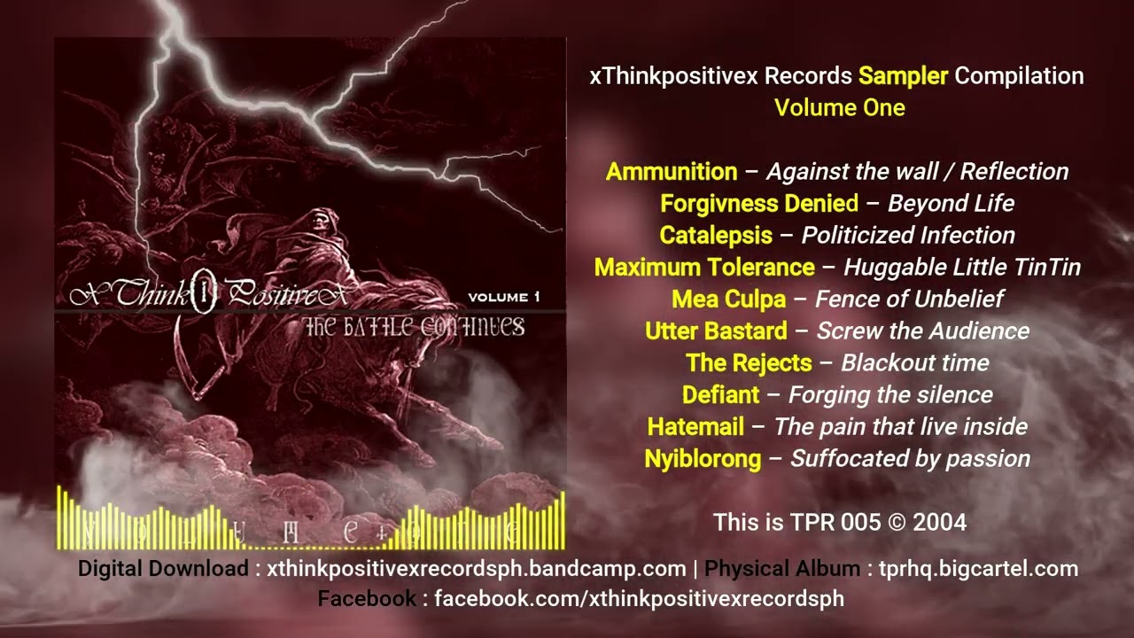 Unearthing TPR 005 - xThinkpositivex Records Sampler Compilation Volume One (2004): The Vault Opens