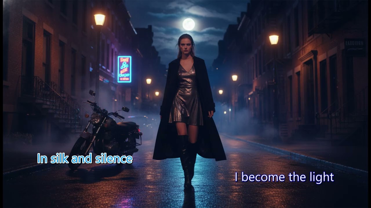 🌙Silk & Silence (Lyrics) Soft Chill Dance Song with Lyrics.  Emotional Night Vibes