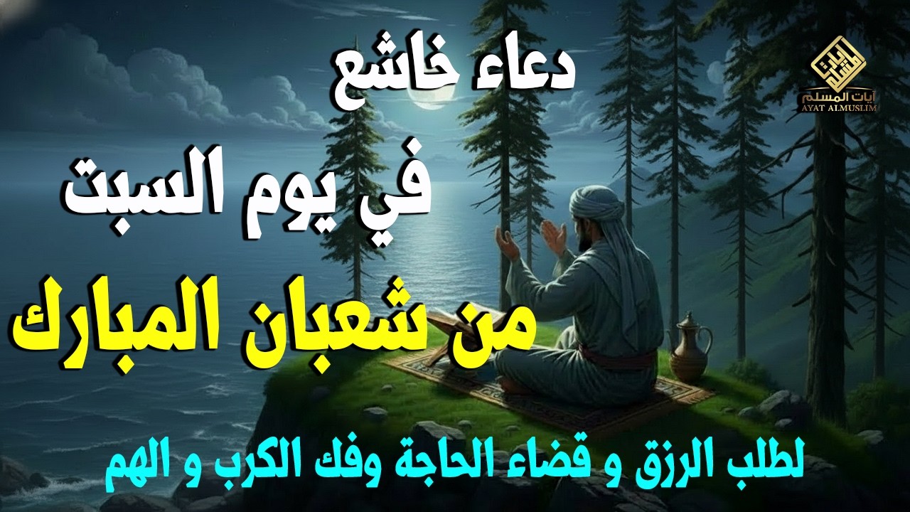 دعاء فى يوم الجمعة المستجاب دعاء في يوم 18 من شهر شعبان للرزق والشفاء العاجل وقضاء الحوائج 🤲(4k)