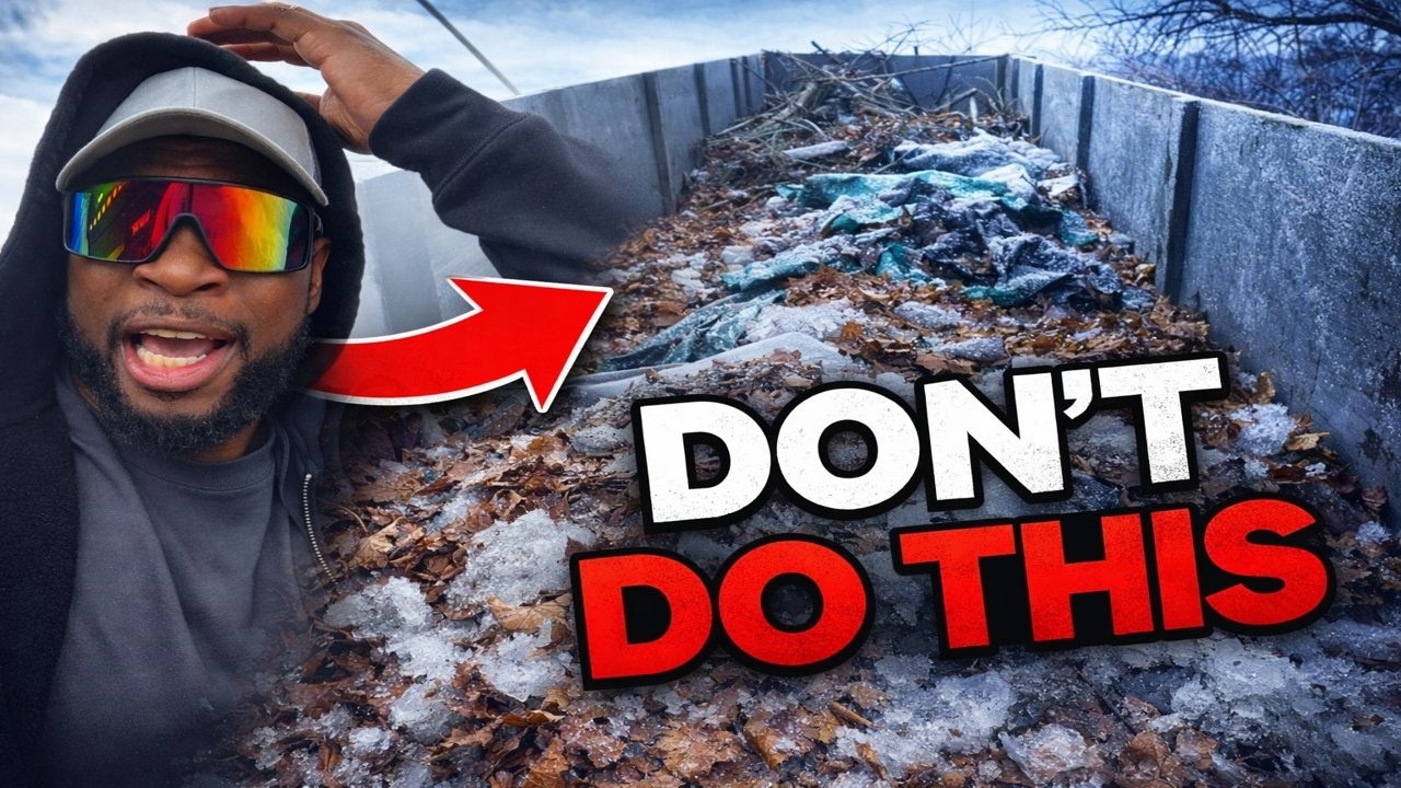 We Let Our Landscape Trailer Sit All Winter… Big Mistake