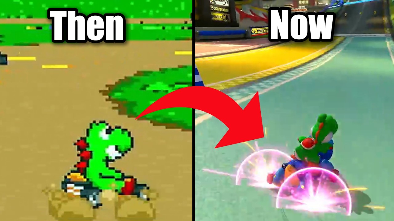 The Evolution of Drifting In Mario Kart