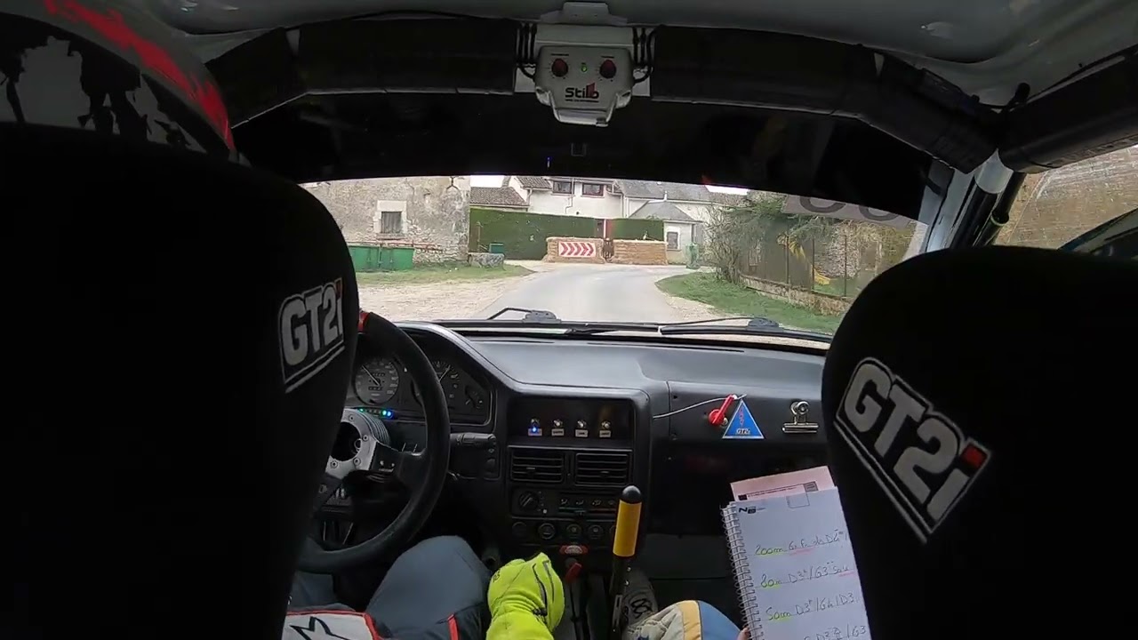 Rallye de la vienne 2025 ES4 B.Perrinaud / M.Perrinaud 106 A5