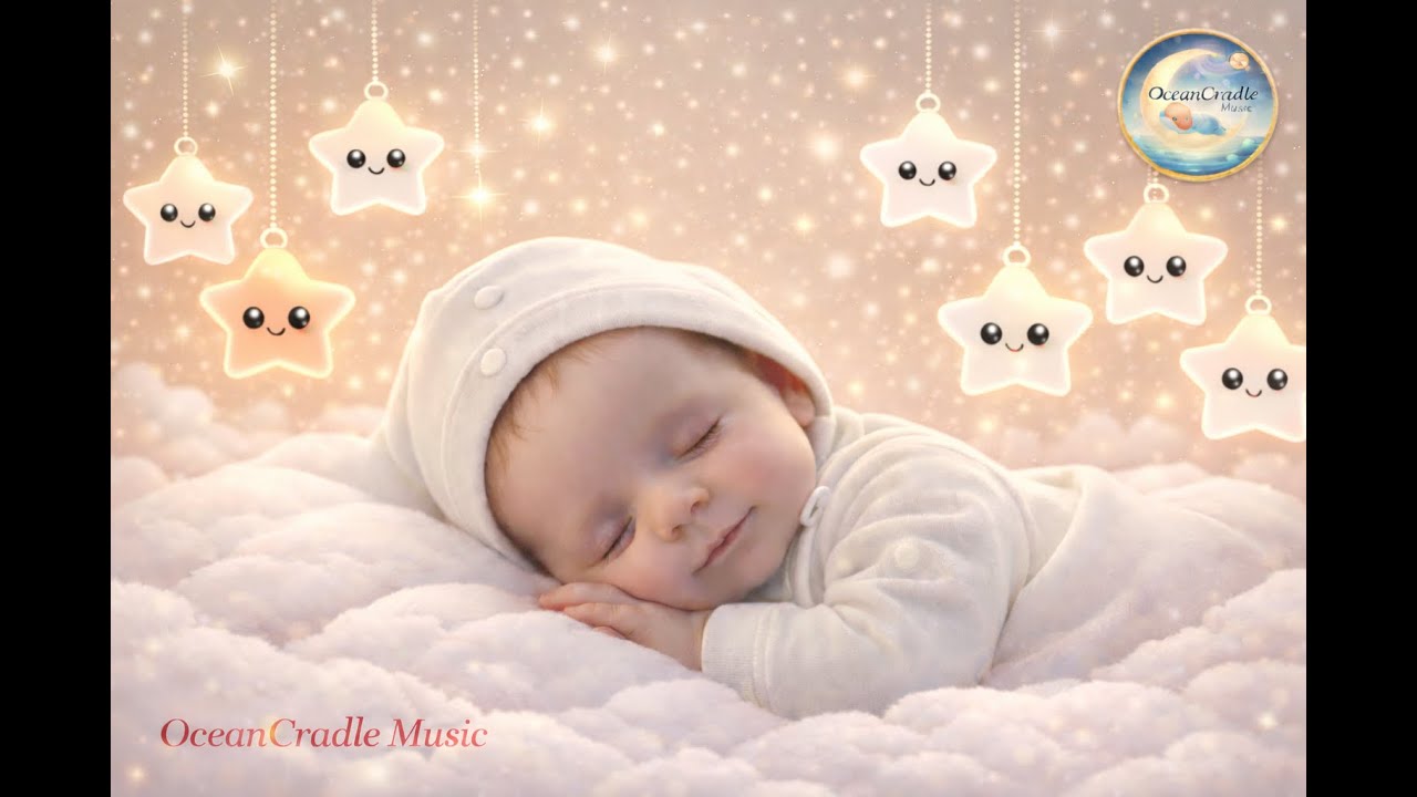 Mozart Brahms Lullaby 🌜 Baby Sleep Music 🎶 A Silent Promise of Rest and Renewal