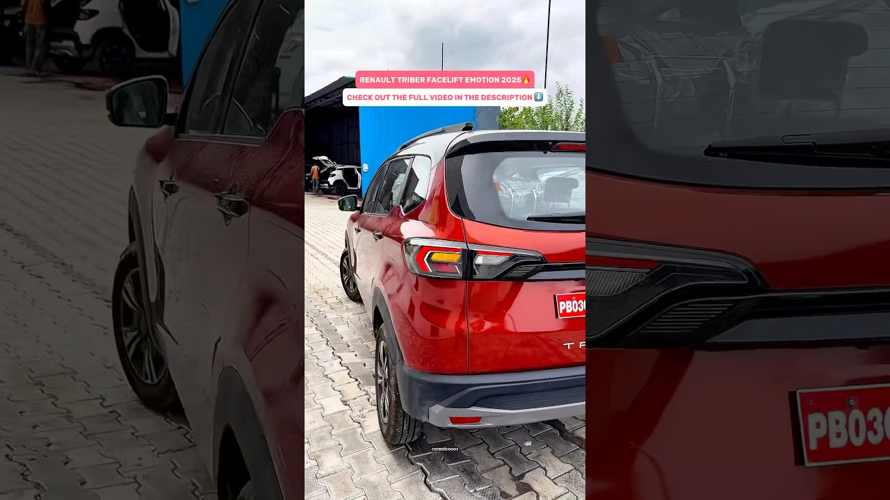 Renault Triber Facelift Emotion 2025🔥