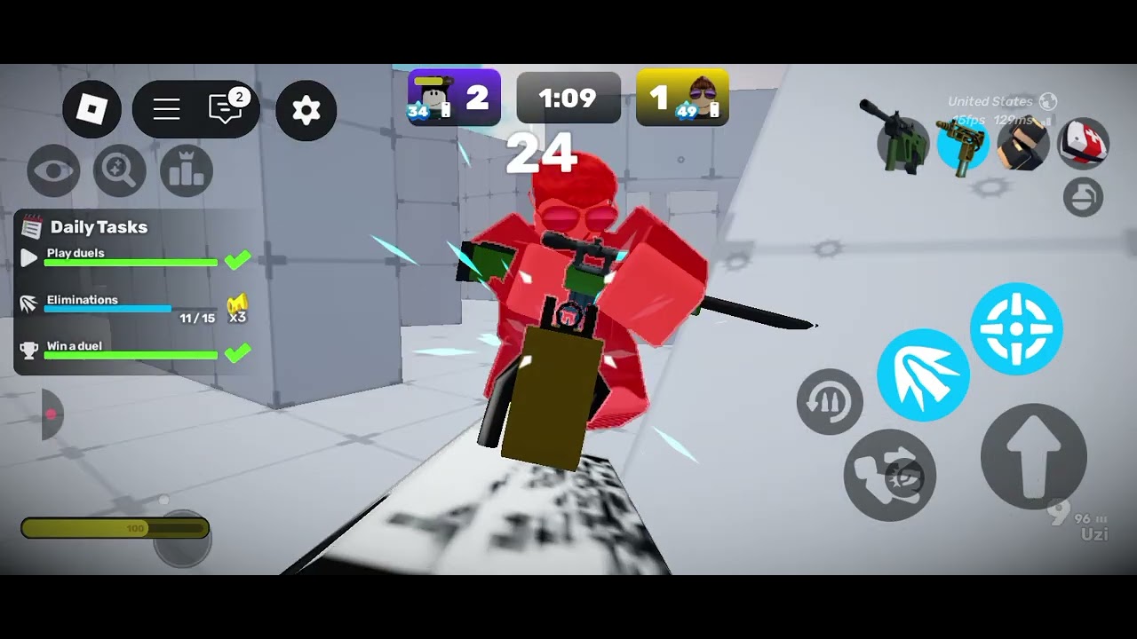 I 1v1 my classmate and this is what happened