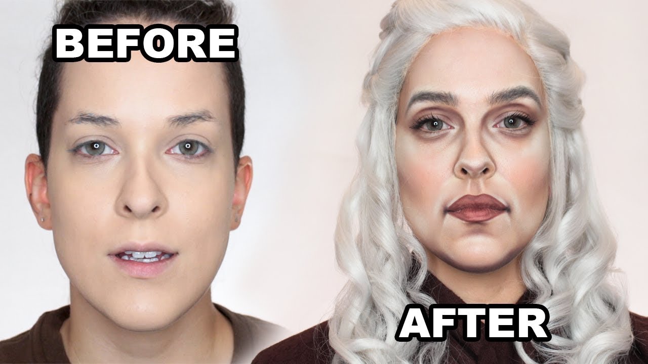 DAENERYS MAKEUP TRANSFORMATION