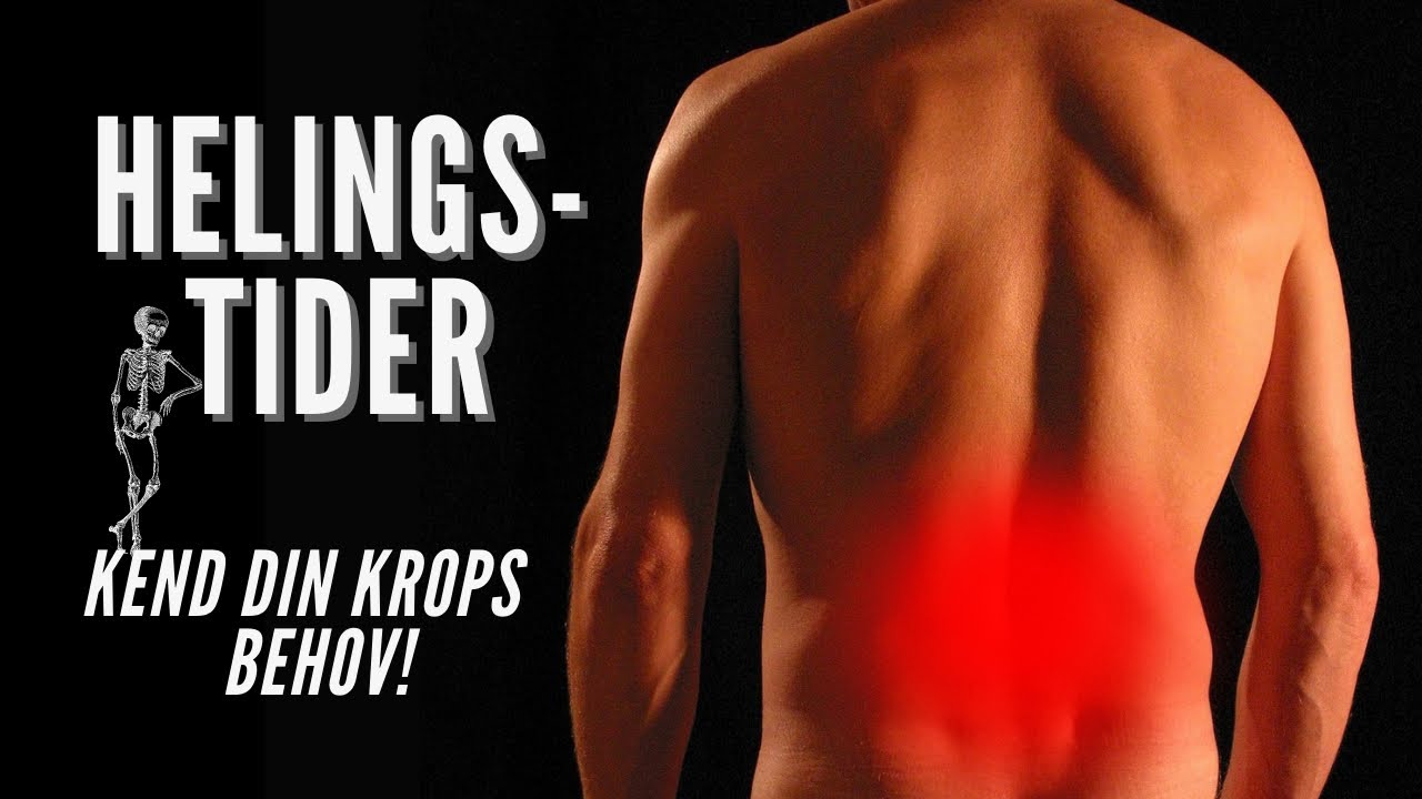 Helingstider for skader: Lær om knogler, muskler, ledbånd og mere!