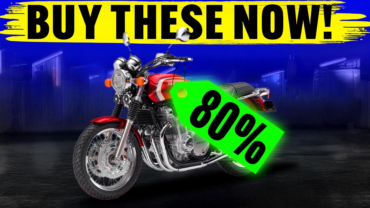 14 Japanese Motorcycles Dealers Can't Sell, So They Are Giving Them Away!!!