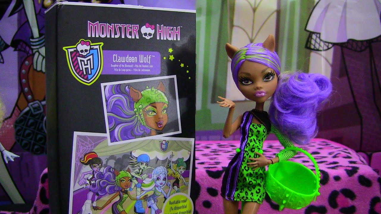 Clawdeen Wolf Skulltimate Roller Maze Monster High Review!! :D