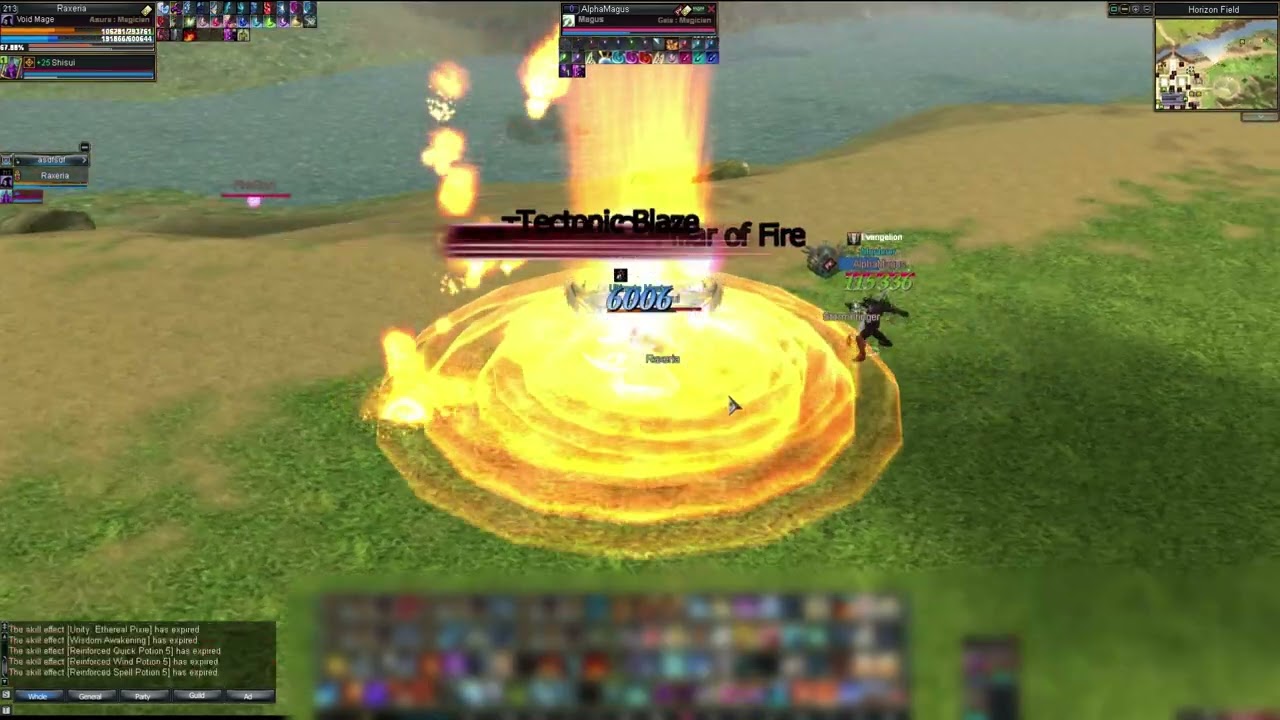 Rappelz Void Mage VS Magus