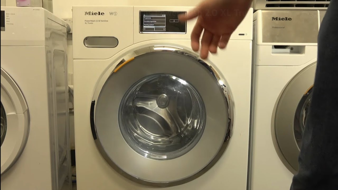 Review Of - Miele W1 WMV960 Twindos PowerWash 2.0 XL Tronic 9kg 1600 spin Washing Machine