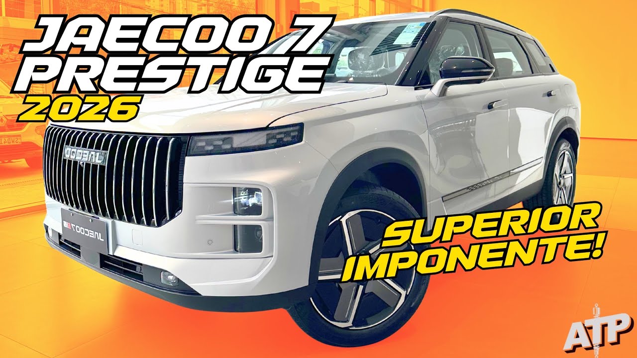 Novo Jaecoo 7 Prestige 2026 - MAIS COMPLETO QUE ALL-INCLUSIVE!