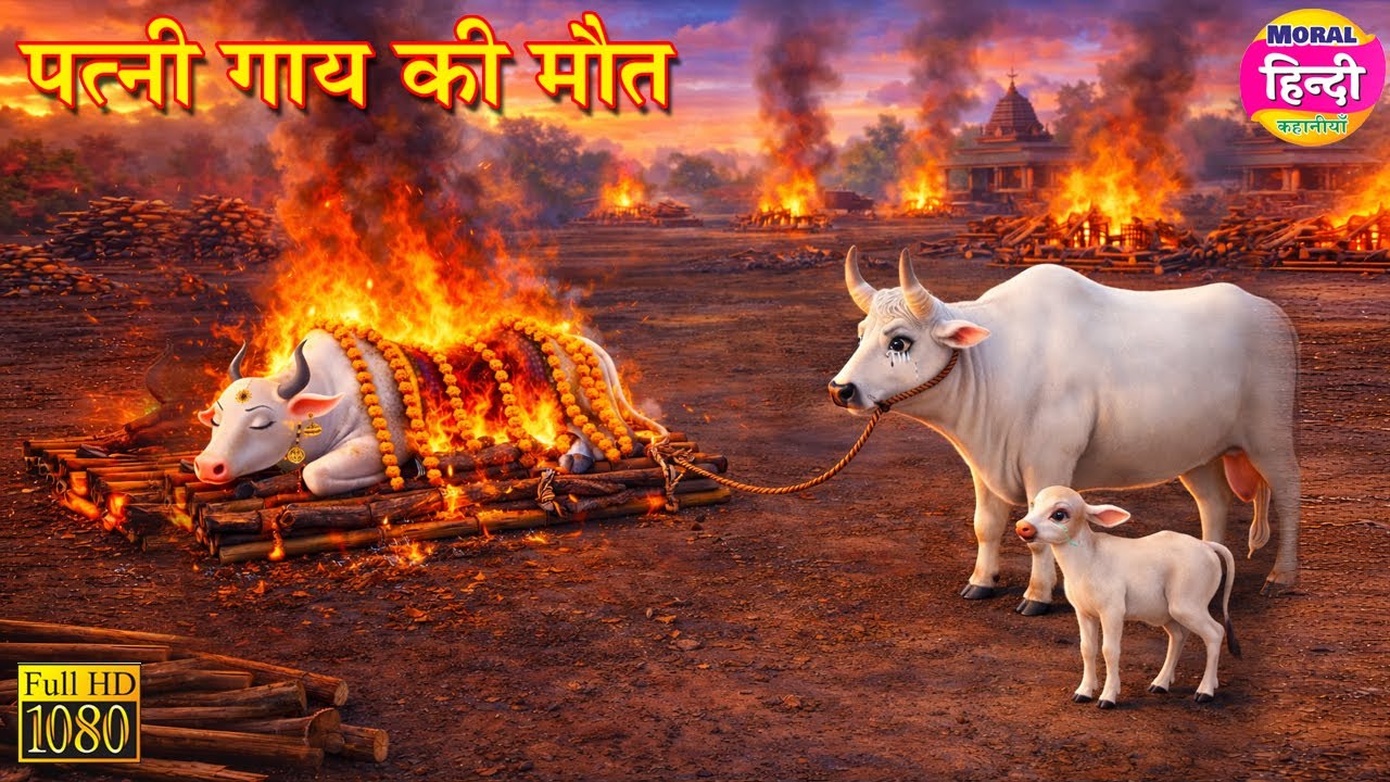 पत्नी_गाय_की_मौत | Stories in Hindi | Bedtime Stories | Fairy Tales | Moral Story Kahani
