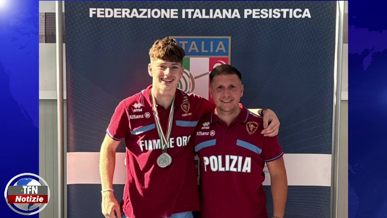 Mattia Riggi &egrave; vicecampione italiano Under 17 di pesistica, sfiorato l&rsquo;oro per un solo chilo