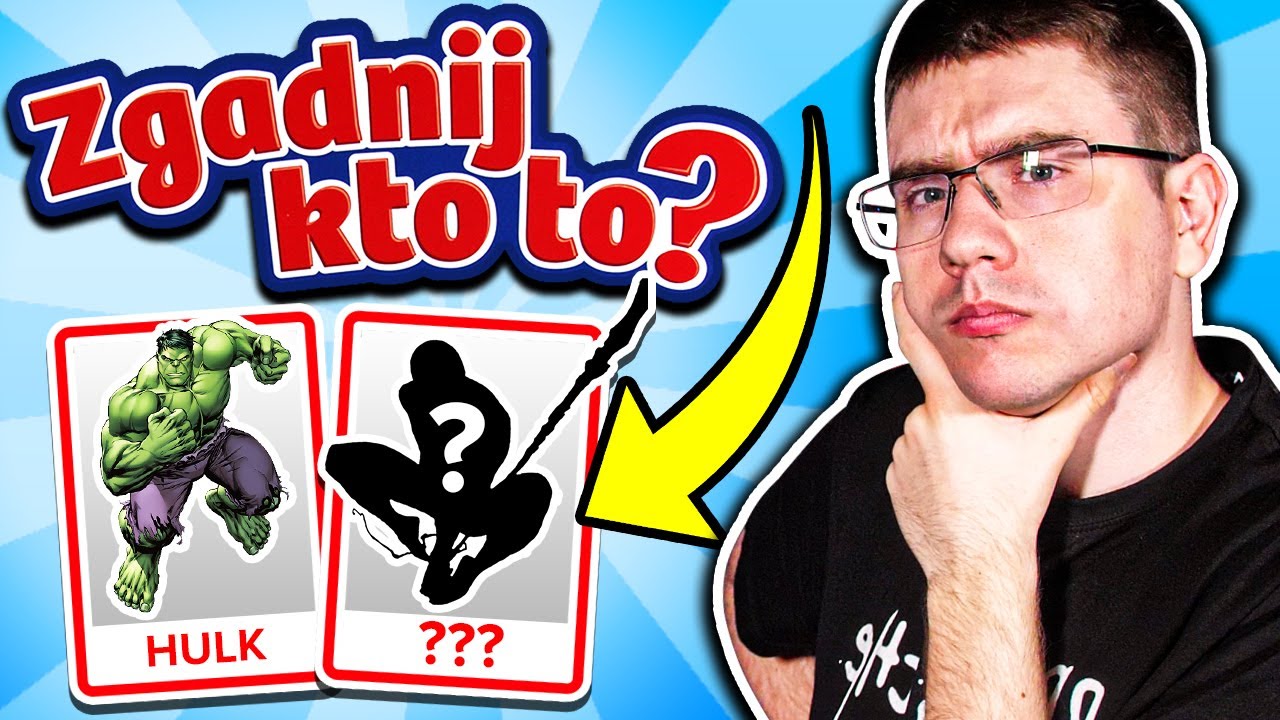 Gramy w ZGADNIJ KTO TO ale BOHATEROWIE KOMIKSÓW! *gość specjalny*