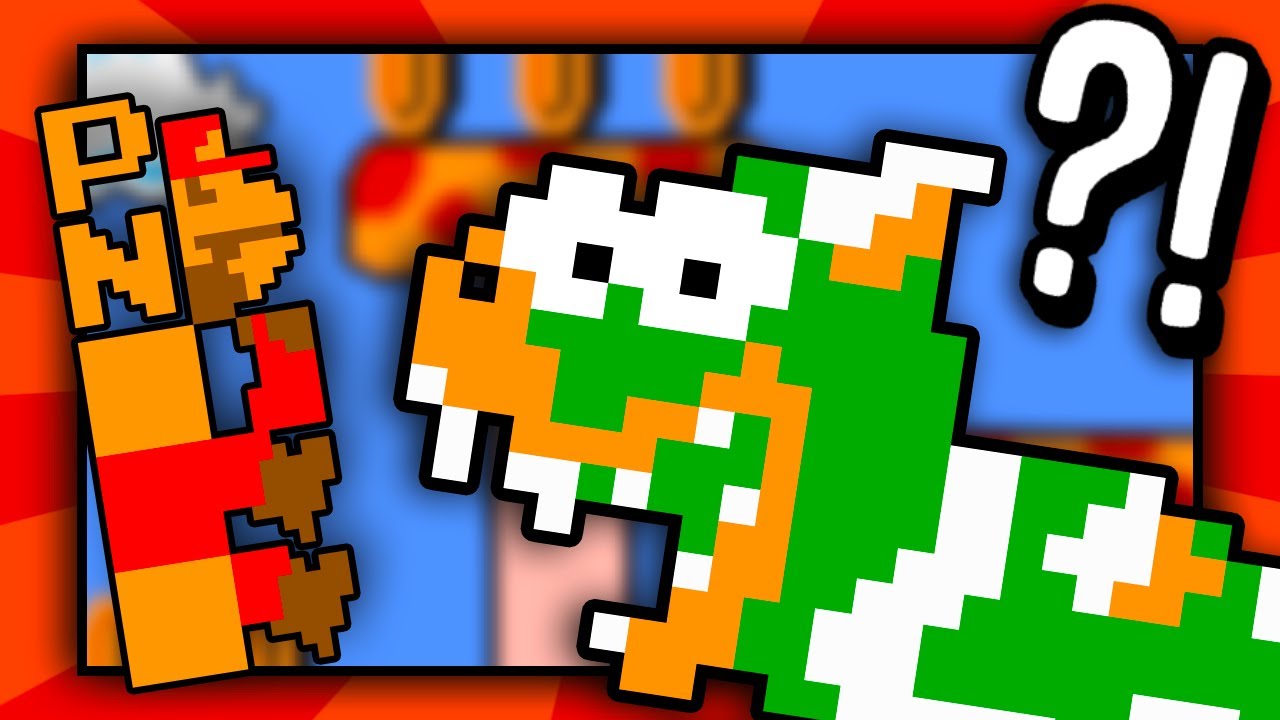 Super Mario Bros. but Mario has glitchy corruption abilities! (Mari0)