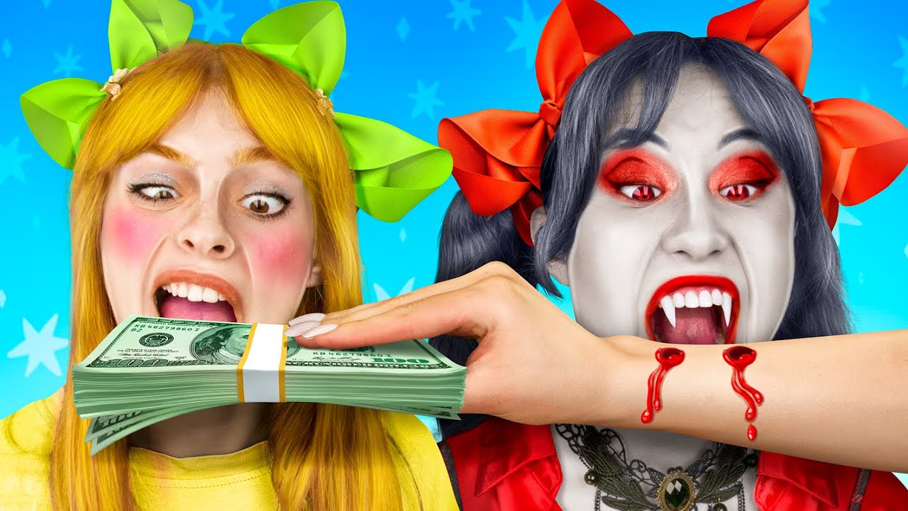 Joker ve Harley Quinn Tarafından Evlat Edinildim / Evlat Edindiğim Kız Kardeşim Bir Vampir!