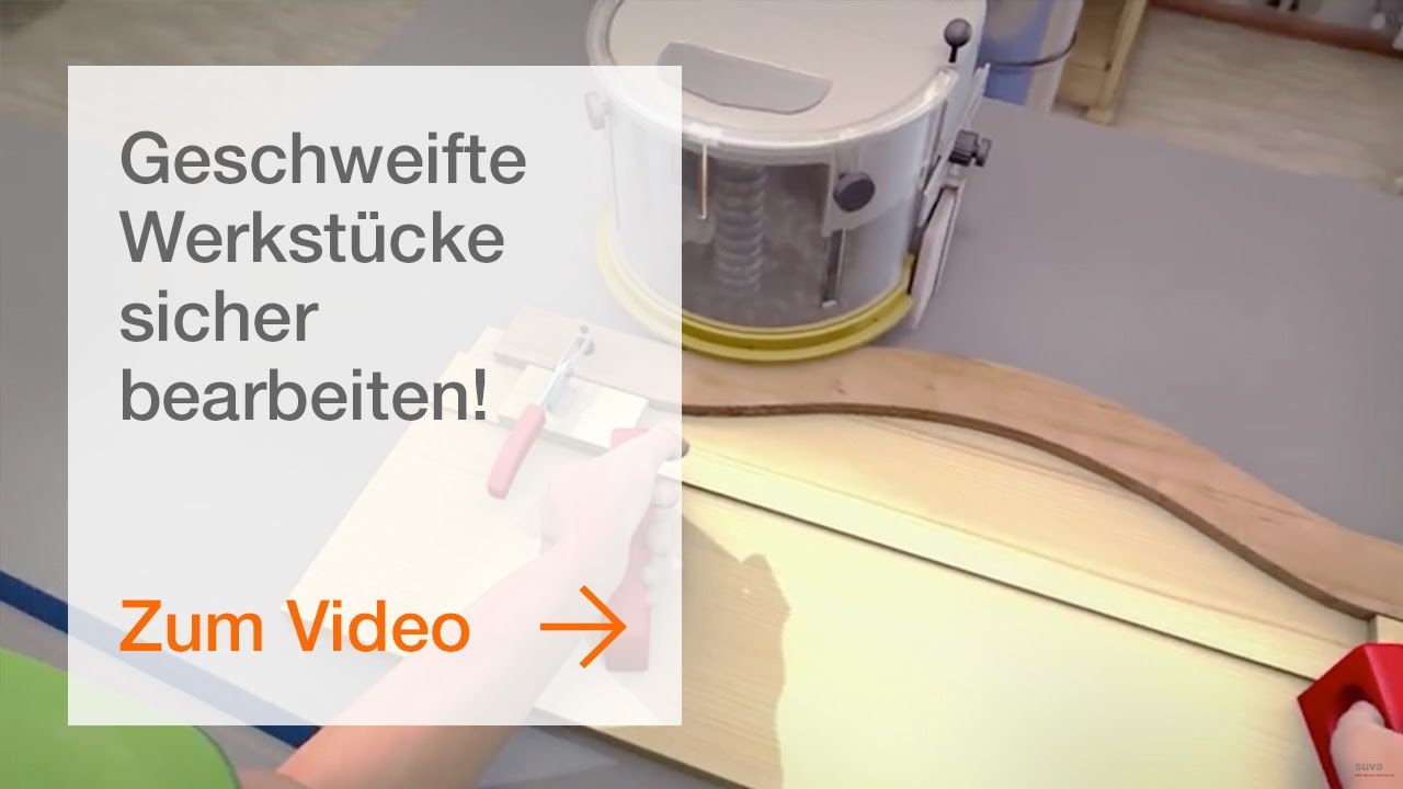 Kehlmaschine: Geschweifte Werkstücke sicher bearbeiten!