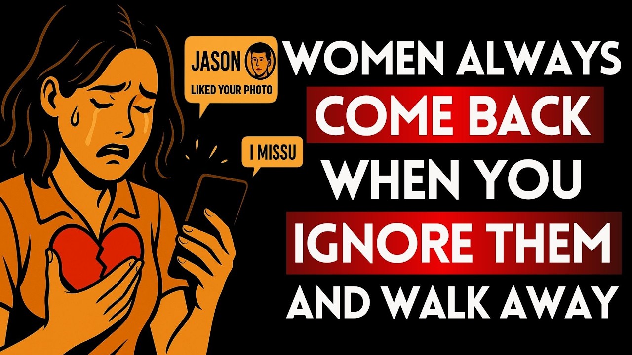 What Happens in Her Mind When You Stop Chasing | Stoic Wisdom
