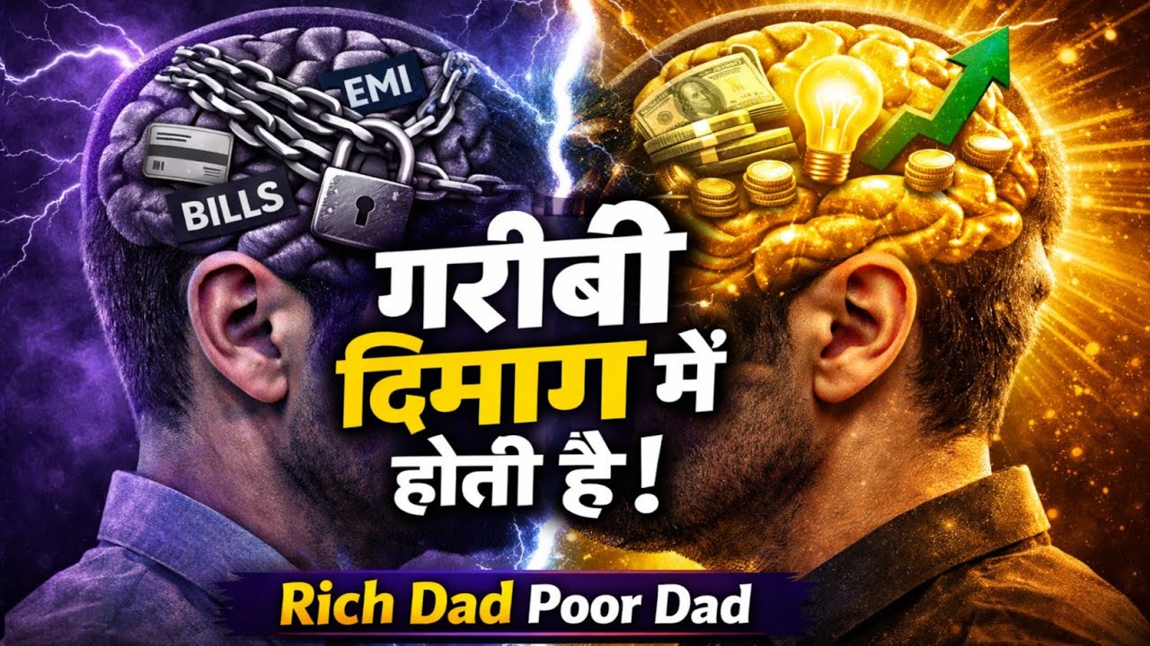 नौकरी तुम्हें गरीब क्यों रखती है? | Rich Dad Poor Dad Hindi | 📚 Books summary 