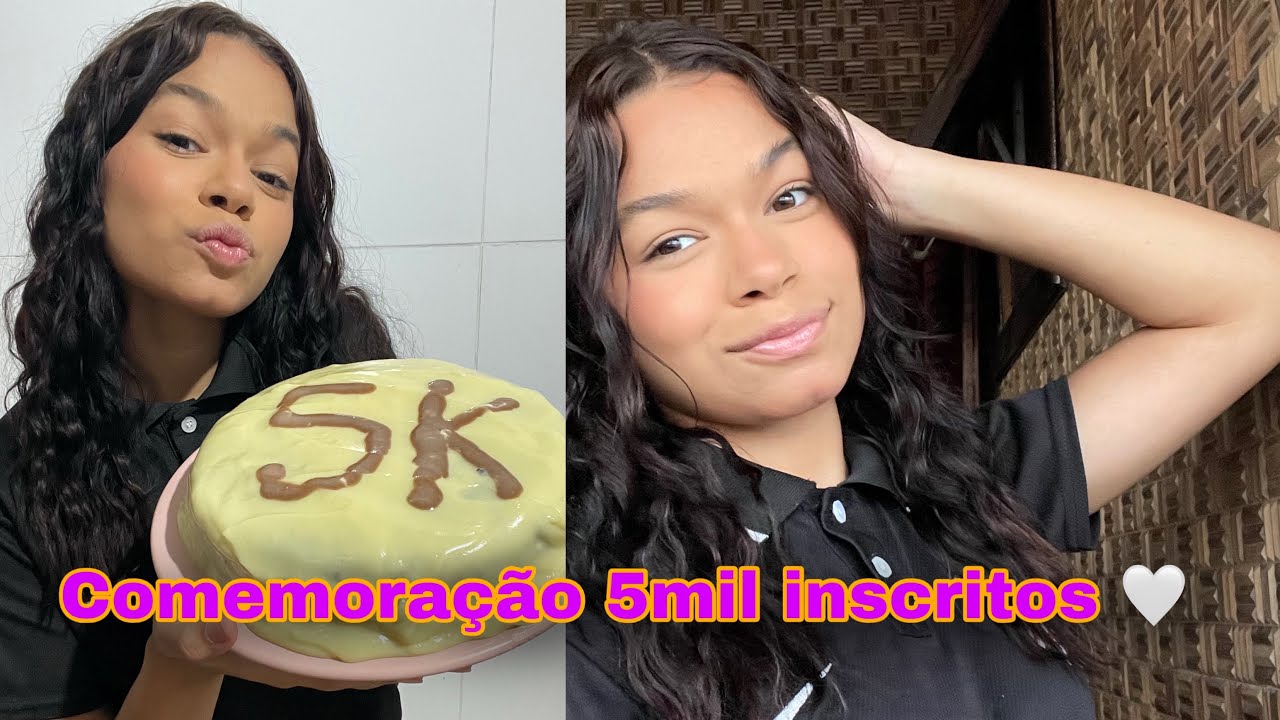 COMEMORAÇÃO 5 MIL INSCRITOS + JUH NA COZINHA 🤍
