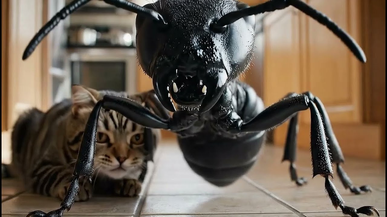 ЧТО ЕСЛИ НАСЕКОМЫЕ СТАНУТ РАЗМЕРОМ С КОШКУ? #factsaboutanimals #фактыоживотных #insects #насекомые