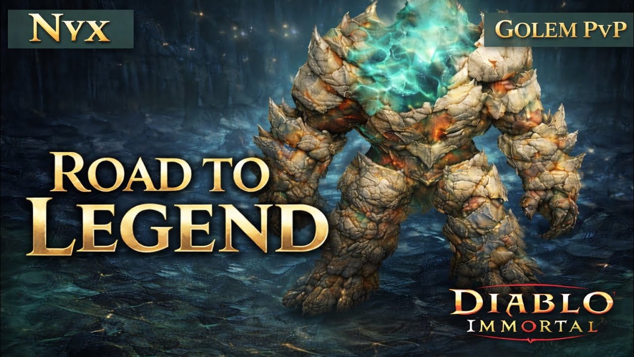 Golem PvP road to Legend | Necromancer | Diablo Immortal 
