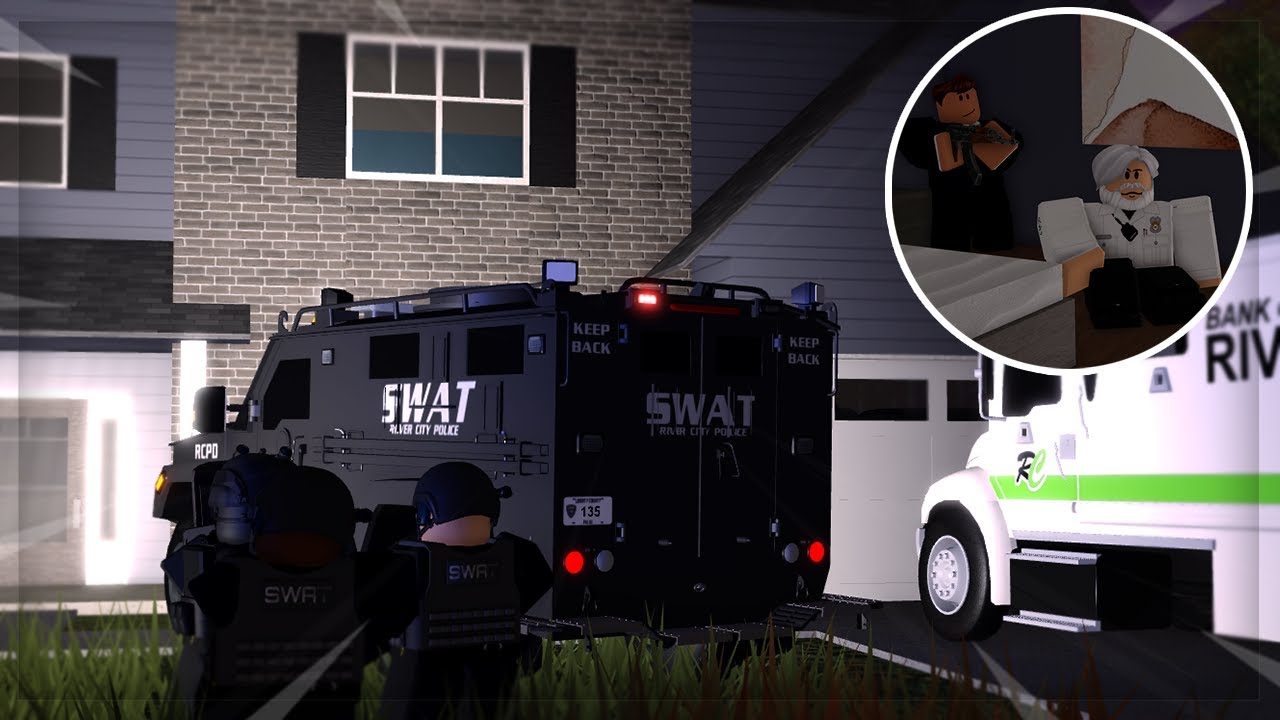 SWAT raid a home with SECURITY GUARD HOSTAGE..! | ERLC Liberty County (Roblox)