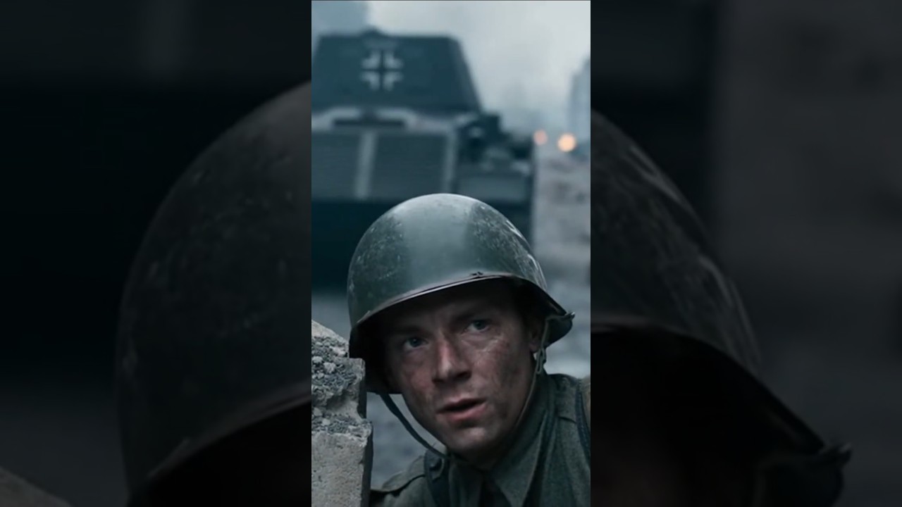 The Panzer Reversed Toward Him &mdash; WW2