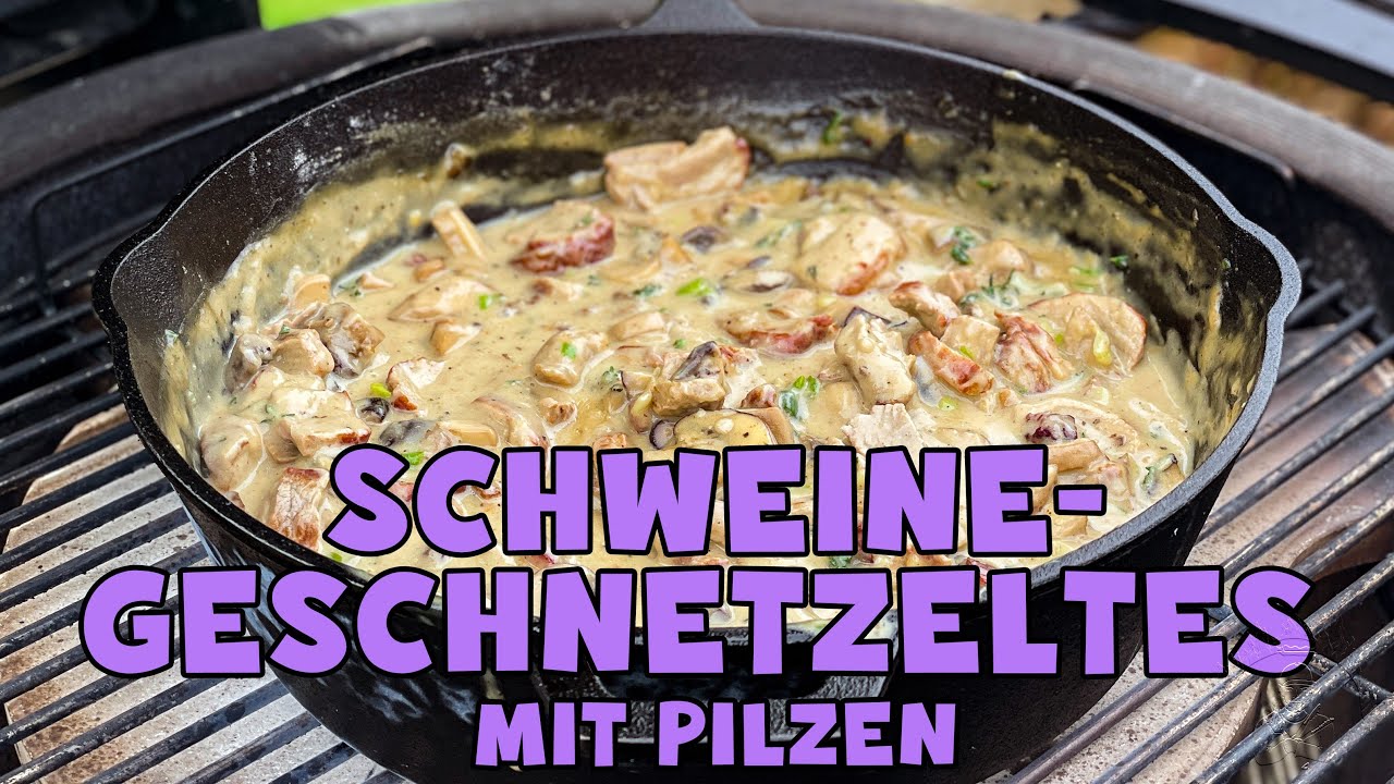 Schweinegeschnetzeltes mit Pilzen