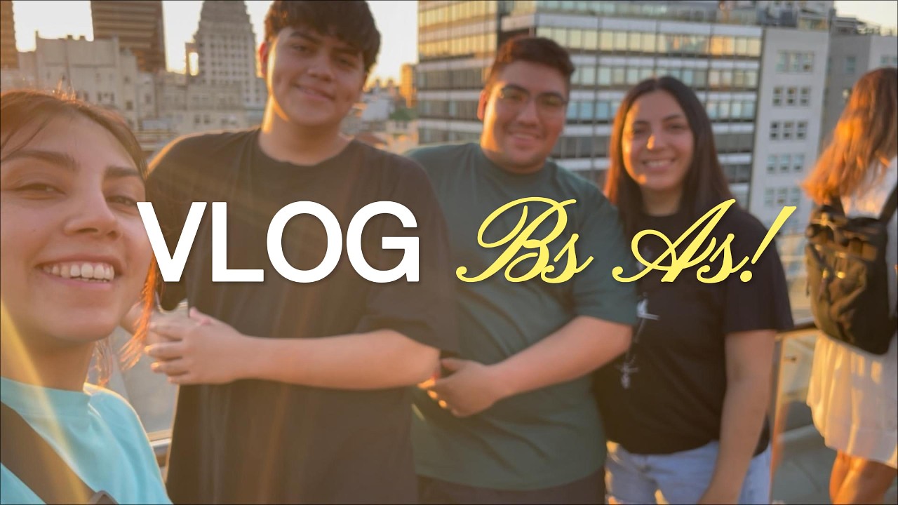 VLOG EN BAIRES CON MIS PANITAS