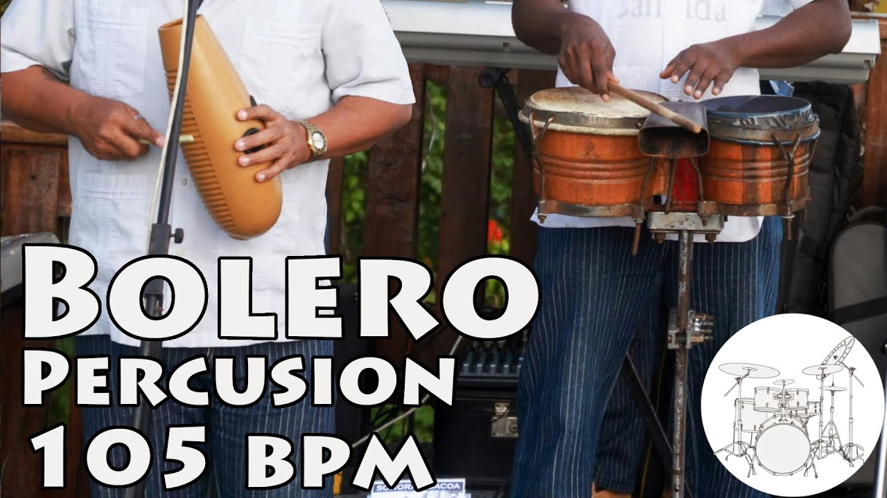 Play along drums bolero 105 bpm :: Batería Para Tocar bolero 105 bpm