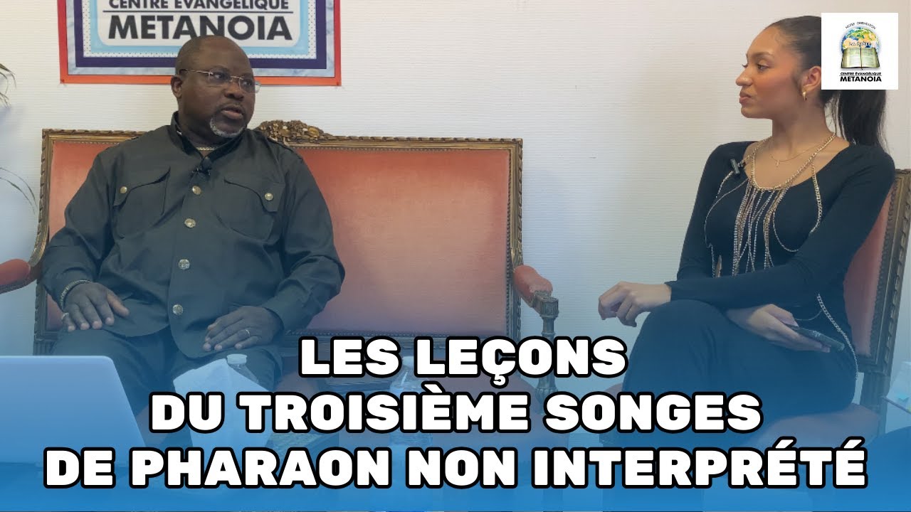ÉMISSION Nº1 | Les leçons du troisième songes de Pharaon non interprété | Apôtre Alain MBENGUI