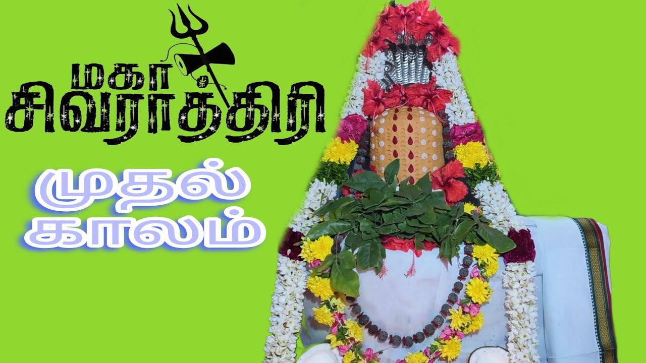 மகா சிவராத்திரி முதல் கால வழிபாடு மற்றும் அதன் சிறப்பு #sivarathiri #sivan #sivantemple 