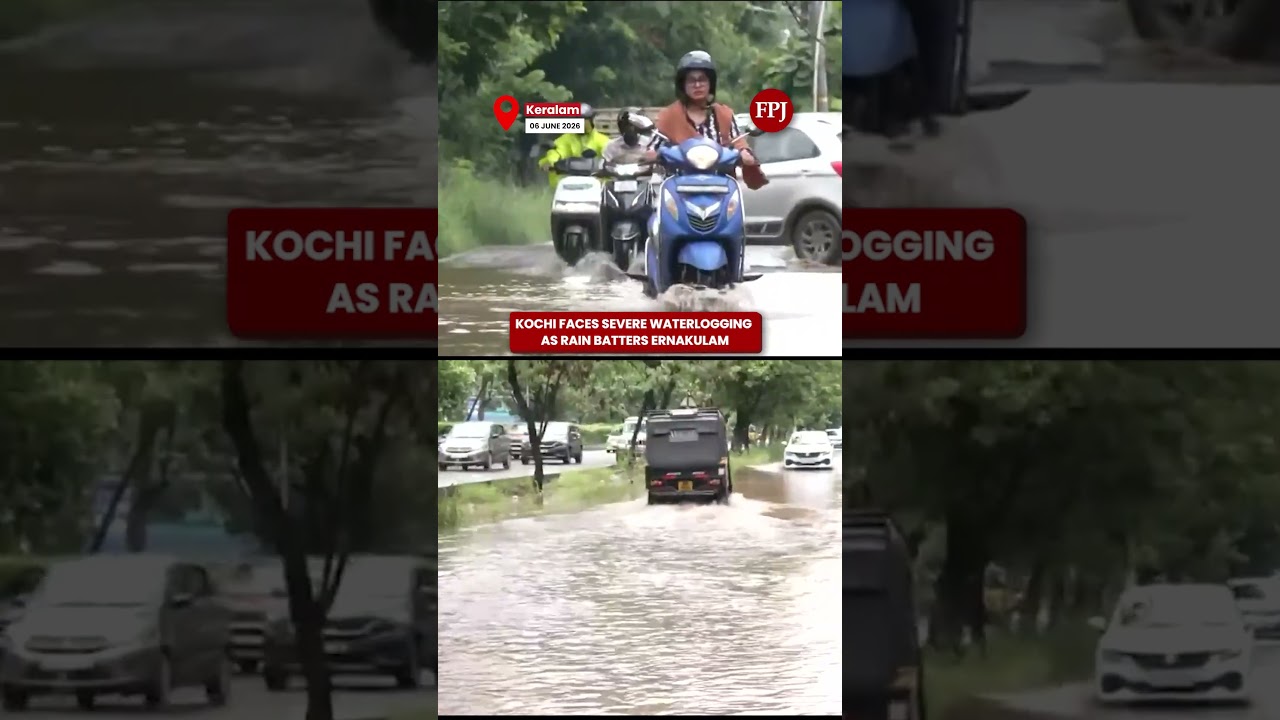 Ernakulam Rains: Waterlogging Hits Kochi City