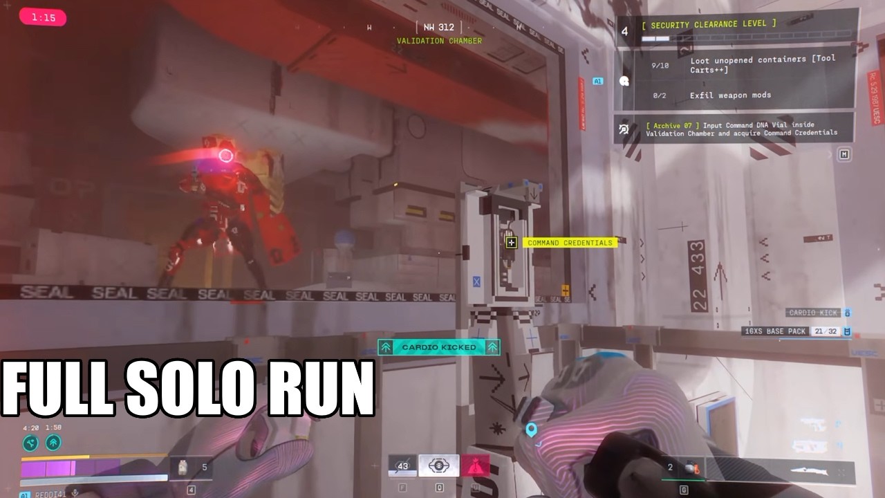 Getting to the Compiler SOLO in Vault Breakers | So... it is possible... FULL SOLO RUN