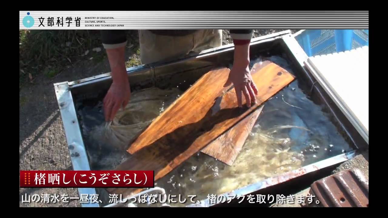 和紙職人～奈良吉野の紙漉きの里～ vol.2：文部科学省