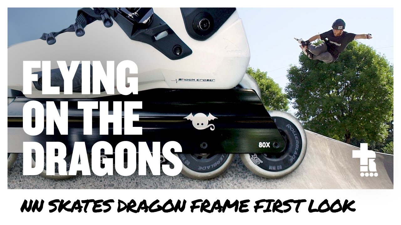 Flying on the dragons! | NN Skates Dragon Frame First Look | Big Wheel Inline Skating