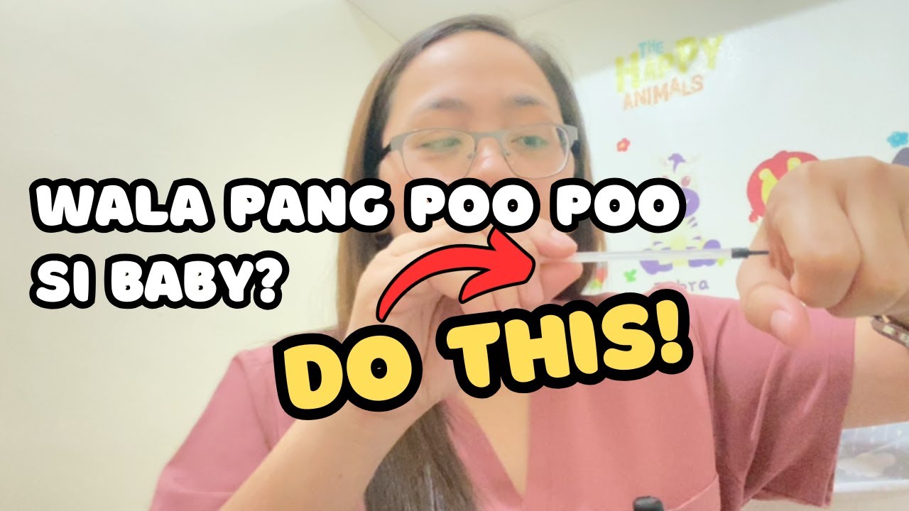Kapag hindi maka poop si baby -- do this!|Dr. PediaMom #constipationinbabies #pediamom