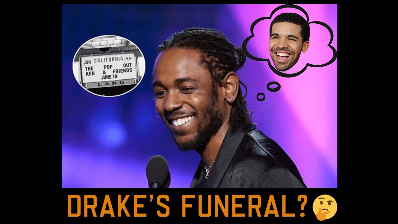 Drake's funeral at Kendrick Lamar's Drop Out show 🙏