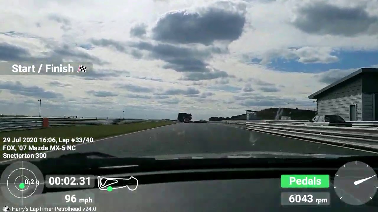 Mazda MX5 @ Snetterton 29th July 2020