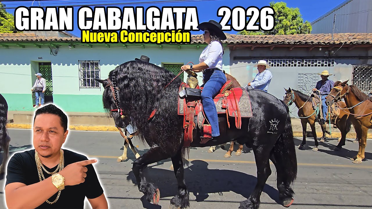 LA MEJOR CABALGATA DE EL SALVADOR😱CABALLOS Y MUJERES BELLAS