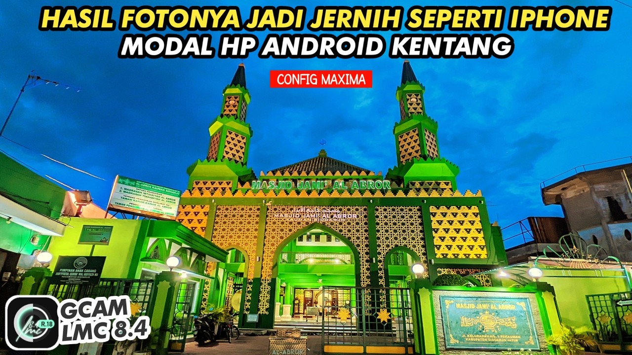 GCAM TERBAIK 🔥 GCAM LMC 8.4 CONFIG MAXIMA VIDEO STABIL | ANDROID 10 - 15