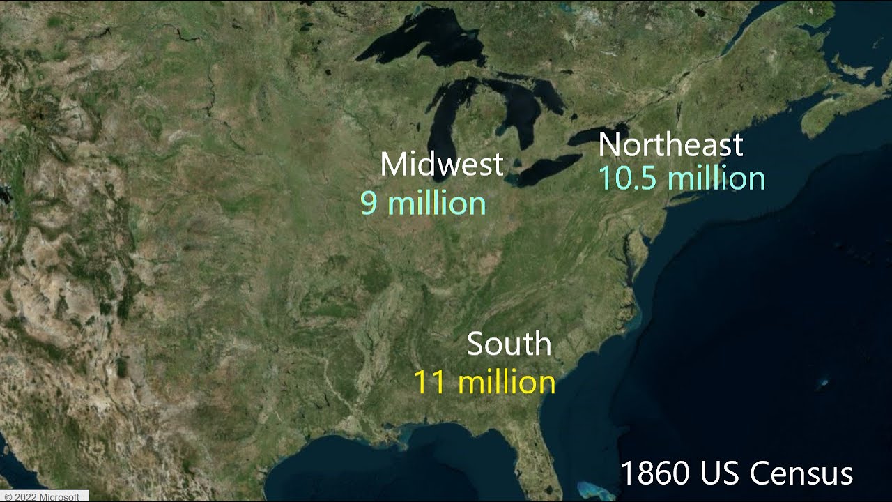 1860 US Census: Population, Economy, Demographics, Immigration, and Slavery | Eve of the Civil War