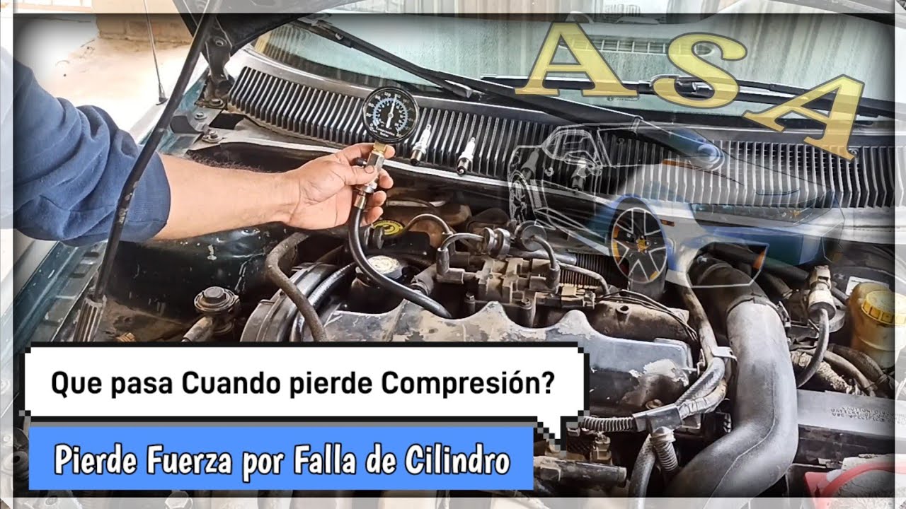 Falla un cilindro, Poca Compresión, Perdió Fuerza, Diagnóstico Dodge Neon