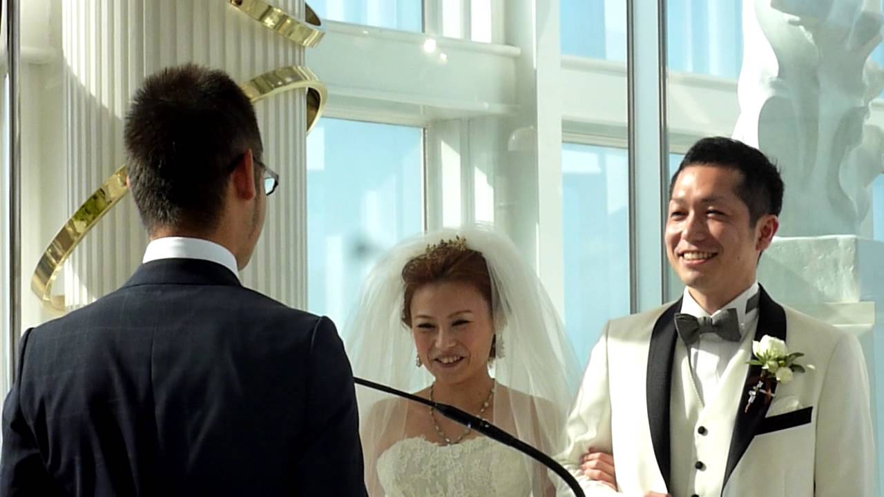 淳平・貴美ちゃん結婚式（誓いの言葉）2014 10 4