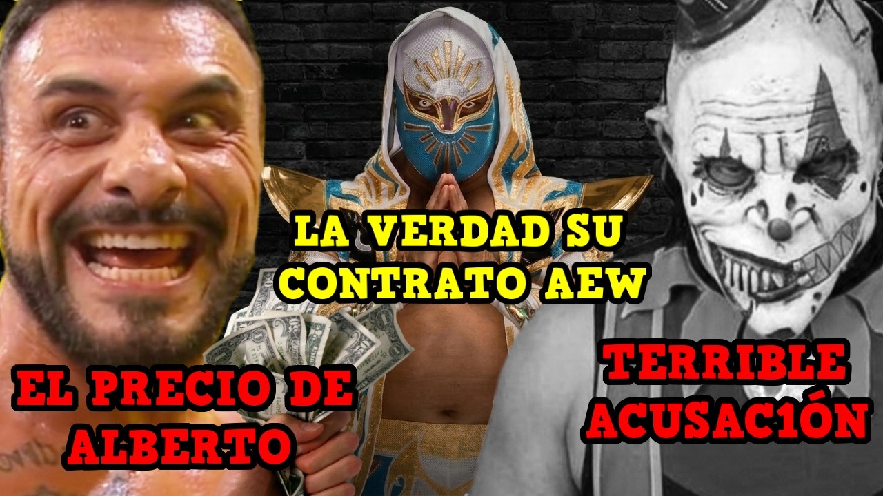 CUANTO LE PAGARON A ALBERTO DEL RIO EN RING ROYAL/ ACUSAN A MONSTER CLOWN/ VERDAD DE MÍSTICO EN AEW