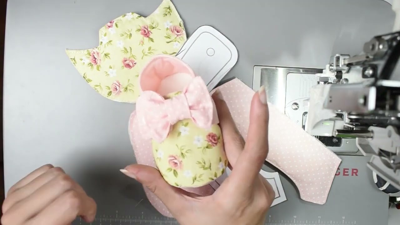 Como Fazer Sapatinho de Bebê com Molde Grátis!
